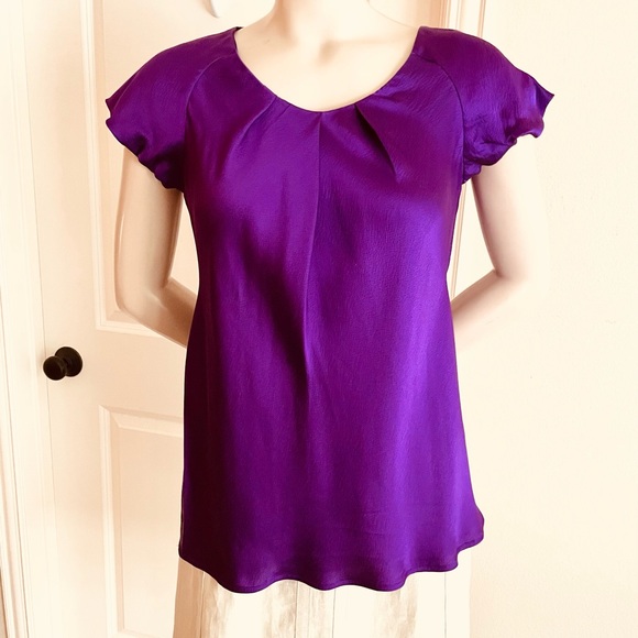 NWOT Johns New York Women’s Silk Blouse  4 - Picture 5 of 6